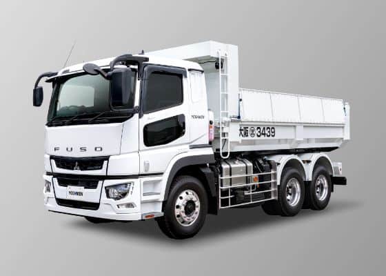 スウェーデン鋼のダンプボディ